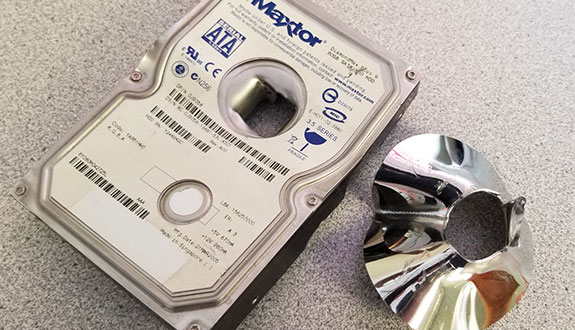 Hard Drive Destruction in Indy